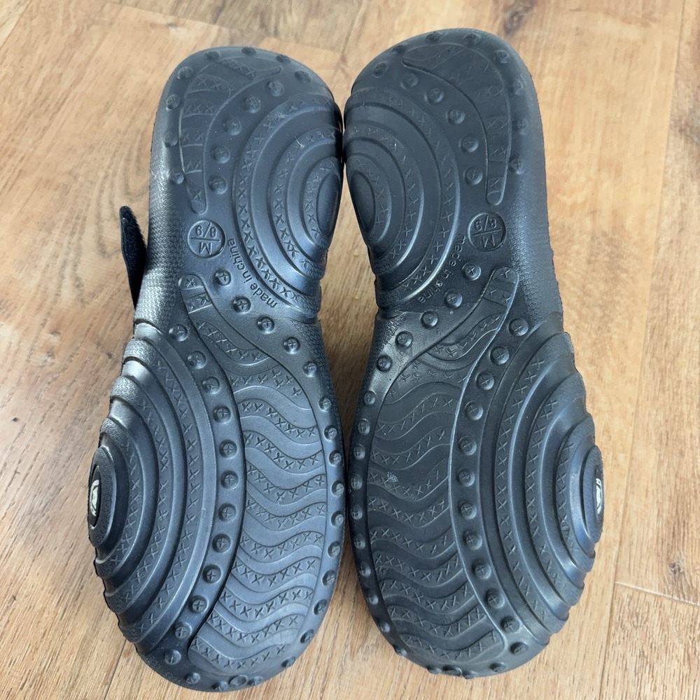 DOGGERS  Black Ultralight Comfort Adjustable Strap Walking Water Clogs Size 8/9* - Picture 8 of 9